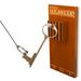 GetMovin' Family Games Swing & Hook Combo Game Set Solid Wood/Metal in Brown | 10 H x 5 W x 4 D in | Wayfair GMS6JB