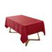 House of Hampton® Cedarville Solid Color Tablecloth Polyester in Red | 70 D in | Wayfair 186ECD3059E0421DA91E2C6576A130FA