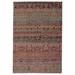 White 24 x 0.17 in Area Rug - Langley Street® Harwell Pink/Brown Indoor/Outdoor Area Rug Polypropylene | 24 W x 0.17 D in | Wayfair