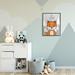 Redwood Rover Be Clever Phrase Cute Fox Mountain Forest Wood in Brown | 30 H x 24 W x 1.5 D in | Wayfair 00C78A6BFF2949B4AE67D9AF6DED47CD