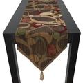 Red Barrel Studio® Demaria Table Runner Polyester in Brown/Green/Red | 13 D in | Wayfair SK001280-108