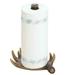 Millwood Pines Moose Antler Paper Towel Holder Iron in Brown/Gray | 12.75 H x 9.5 W x 6 D in | Wayfair 10017741