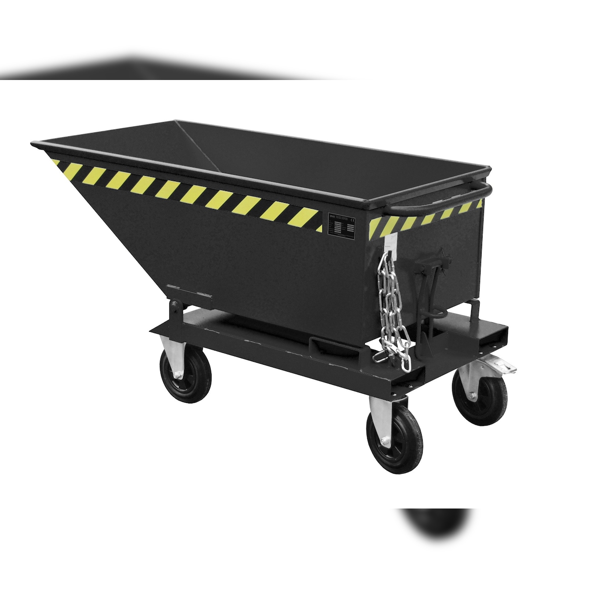 Kippmulde Typ KN KN 250, lackiert, RAL 7021 Schwarzgrau Image