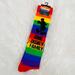 Disney Accessories | Disney | Mickey Mouse Pride Socks | Color: Blue/Red | Size: 4 - 10