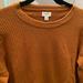 J. Crew Sweaters | Jcrew Burnt Orange Crew Neck | Color: Brown/Orange | Size: M