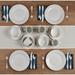 Studio Nova Porcelain 16-Piece Dinnerware Set, Service For 4, Kendall Porcelain/Ceramic in White | Wayfair 5276341