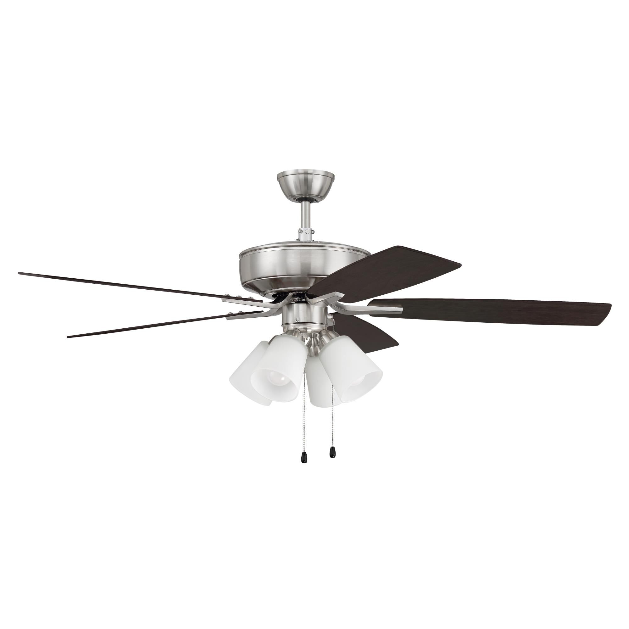 Craftmade Pro Plus 52 Inch Ceiling Fan with Light Kit - P114BNK5-52DWGWN
