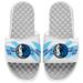 Youth ISlide White Dallas Mavericks 90s Paper Cup Slide Sandals