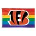 WinCraft Cincinnati Bengals 3' x 5' Pride 1-Sided Deluxe Flag