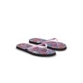 Plus Size Women's Flip Flops by Swimsuits For All in Flower Bouquet (Size 9 M)