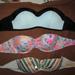 Victoria's Secret Swim | 3 Bikini Tops (2) Victoria Secrets- +1- Bottom | Color: Pink/White | Size: 36c