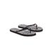 Plus Size Women's Flip Flops by Swimsuits For All in Black White Jungle (Size 10 M)