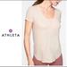 Athleta Tops | Athleta Revive Tee | Color: Pink | Size: M