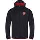 Arsenal FC Official Gift Mens Shower Jacket Windbreaker Peaked Hood Black XXL