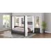 Willa Arlo™ Interiors Pangle Canopy 3 Piece Bedroom Set Wood in Brown/Gray/Green | Queen | Wayfair BF81A50DEB644D19A5DA032FA013160D