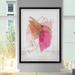 Etta Avenue™ Rose Edge II' - Painting Print on Canvas in Brown/Pink/White | 18.5 H x 24.5 W x 1.5 D in | Wayfair A23F17F3FA764A5F8EC1BCA4CEA9F69C