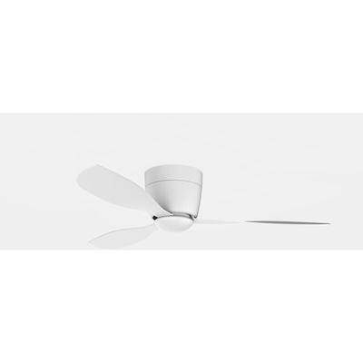 Ventilador IP20 Bora ø988mm LED 18W 3000K Blanco Blanco 694lm