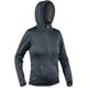 Komperdell Full Zip Hoody Ladies Protector Jacket, black, Size M for Women