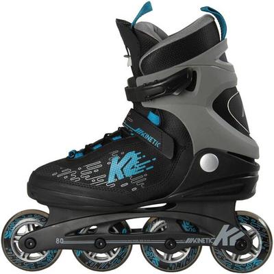 K2 Herren Inlineskates "Kinetic 80 Pro", Größe 45 in Schwarz