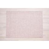 White 36 x 23 x 0.14 in Area Rug - Chilewich Easy Care Mini Basketweave Floor Mat | 36 H x 23 W x 0.14 D in | Wayfair 200449-033