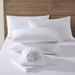 Eddie Bauer Solid Cotton Flannel Sheet Sets Flannel in White | King | Wayfair USHSA01188436