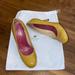 Kate Spade Shoes | Kate Spade Mustard Yellow Heals 7 | Color: Yellow | Size: 7