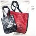 Lululemon Athletica Bags | 2 Lululemon Snap-Closure Tote Bags (Large&Small) | Color: Black/Red | Size: Small & Large