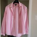 Michael Kors Shirts | Michael Kors Dress Shirt | Color: Pink/White | Size: L