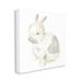 Gracie Oaks Sleepy Bunny Illustration Nursery Style Animal Canvas in White | 36 H x 36 W x 1.5 D in | Wayfair 8F59699AFF2A4C11AFD229E9C9CC65BA