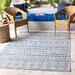 Blue/Gray 94 x 0.01 in Area Rug - Union Rustic Hongming Denim/Navy/White Indoor/Outdoor Area Rug Polypropylene | 94 W x 0.01 D in | Wayfair