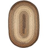 Brown 0.38 in Area Rug - August Grove® Deserie Geometric Hand Braided Taupetone Area Rug | 0.38 D in | Wayfair 335AE00C3FA249D9A983C5A0B7A68BED