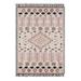 White 24 x 0.4 in Area Rug - Joss & Main Bronte Southwestern Handmade Looped Wool Pink/Beige Area Rug Wool | 24 W x 0.4 D in | Wayfair