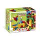 Wader 41296 - Kids Blocks Bausteine, ca. 90 Teile, in verschiedenen Formen und bunten Farben, inkl. praktischer Box mit Griff, ca. 39,5 x 14,5 x 29,5 cm groß, ab 12 Monaten, ideal als Geschenk