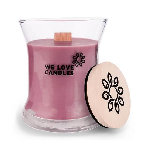 WE LOVE CANDLES – Duftkerze Basic – Fresh Lilak S 100g Kerzen