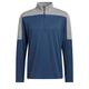 adidas Golf Mens 1/4 Zip UPF Lightweight Sweater - Crew Navy - XL