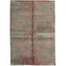 Green/Red 73 x 0.25 in Area Rug - Bokara Rug Co, Inc. Hand-Knotted High-Quality Light Green & Red Area Rug Viscose/Wool | 73 W x 0.25 D in | Wayfair