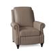 Birch Lane™ Knightdale 34" Wide Faux Leather Manual Standard Recliner Fade Resistant in Brown | 40 H x 34 W x 39.5 D in | Wayfair