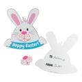 The Holiday Aisle® Katharyn Easter Bunny Teeth Erasers w/ Card - Stationery - 24 Pieces | 3.9 H x 5.2 W x 5.6 D in | Wayfair