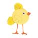 The Holiday Aisle® Katharyn Easter Chick Standing Decorating Craft Kit - Craft Kits - 12 Pieces | 2.6 H x 6.2 W x 6.5 D in | Wayfair