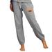 Women's Concepts Sport Gray Oklahoma State Cowboys Mainstream Knit Jogger Pants