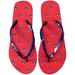 Women's FOCO Washington Capitals Glitter Flip Flops