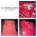 Burberry Dresses | Burberry Children Plaid Dress 9m | Color: Pink | Size: 9-12mb