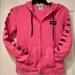 Pink Victoria's Secret Tops | Guc Pink Sz M Victoria’s Secret Hoodie -Fits Small | Color: Pink | Size: M