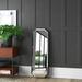 Mercury Row® Logsdon Panel Wall Beveled Mirror in Black | 47.62 H x 16.62 W x 1.62 D in | Wayfair B1C6E7EED72947298C85F2B03CE5BA87