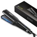 Professional Hair Straightener, 2.16'' Extra-Large Floating Titanium Flat Iron for Hair, 30s Instant Heating Straightening Iron with 5 Adjustable Temp, Anti-Static Hair Iron for All Hair Types