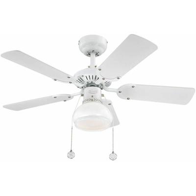 Deckenventilator Princess Radiance Weiß 90 cm mit Licht