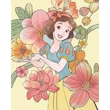 Komar Poster Snow White Flowers, Disney, Höhe: 50cm bunt Bilder Bilderrahmen Wohnaccessoires