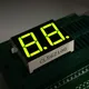 10 pièces nouveau 2 bits 0.56 pouces LED tube numérique affichage jaune vert lumière 7 segments