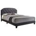 Wildon Home® Conny 83" X 64" X 50" Queen Gray Fabric Bed Upholstered | 50 H x 83 W x 64 D in | Wayfair A391D67D8BC841D5BC73D3D23F708A2E