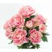 Primrue Artificial Spring Mixed Flower 11 Stem Peony Bush, D664FA82DCAB42078F06A1ABE92C2275 Polyester in Pink | 20 H x 12 W x 12 D in | Wayfair